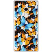 Прозрачный чехол Uprint Xiaomi Mi Mix 2 Butterfly Morpho