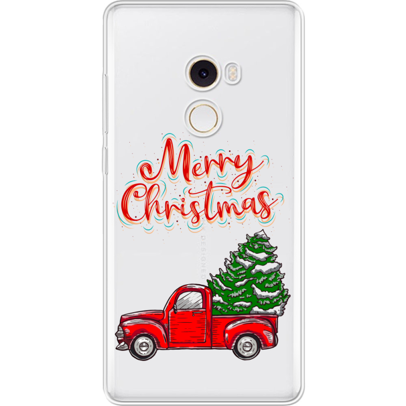 Прозрачный чехол Uprint Xiaomi Mi Mix 2 Holiday Car