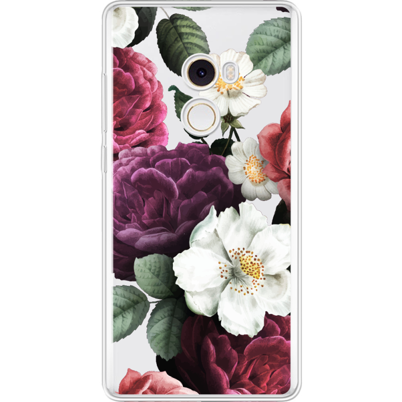 Прозрачный чехол Uprint Xiaomi Mi Mix 2 Floral Dark Dreams