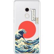 Прозрачный чехол Uprint Xiaomi Mi Mix 2 Большая волна в Канагаве