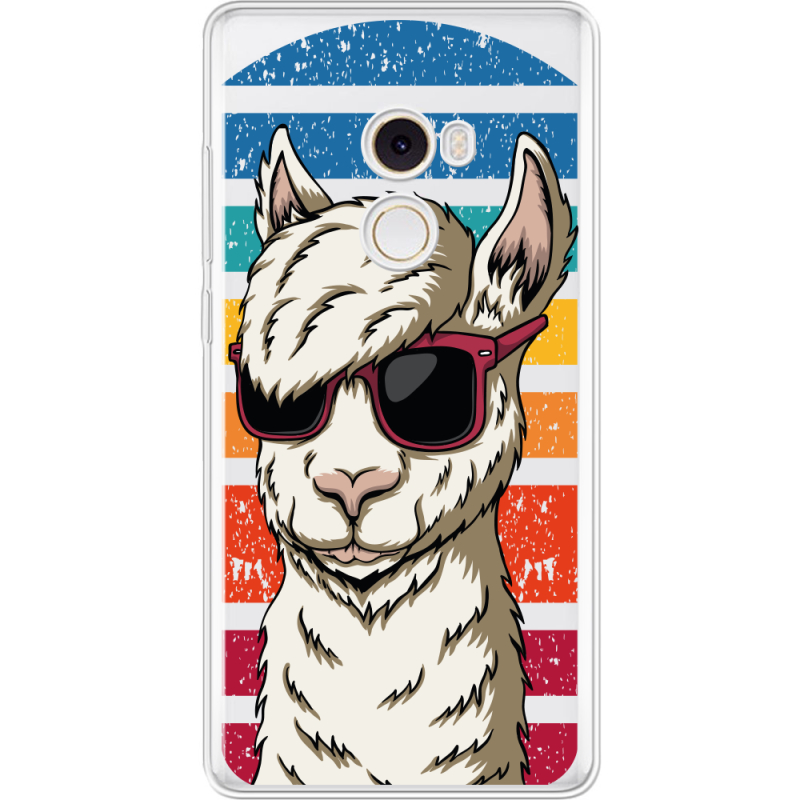 Прозрачный чехол Uprint Xiaomi Mi Mix 2 Стильна Лама