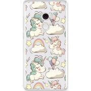 Прозрачный чехол Uprint Xiaomi Mi Mix 2 Unicorns
