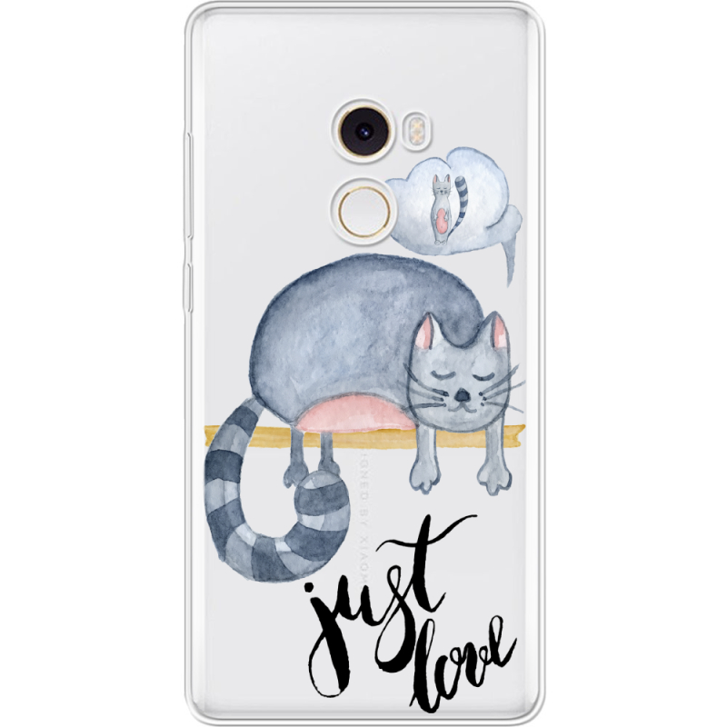 Прозрачный чехол Uprint Xiaomi Mi Mix 2 Just Love