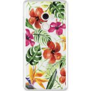 Прозрачный чехол Uprint Xiaomi Mi Mix 2 Tropical Flowers