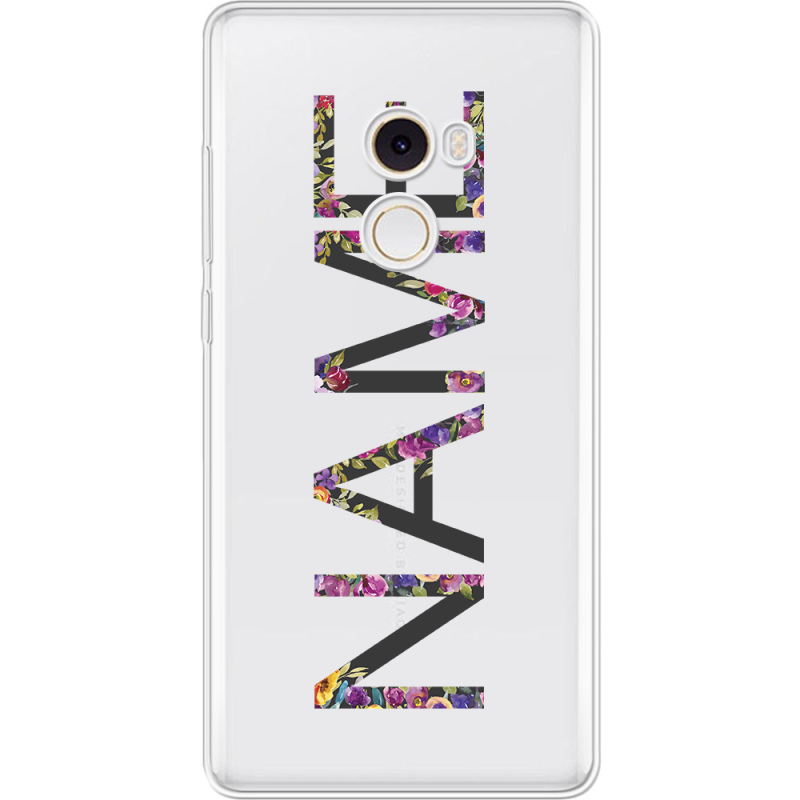 Прозрачный чехол Uprint Xiaomi Mi Mix 2 Именной