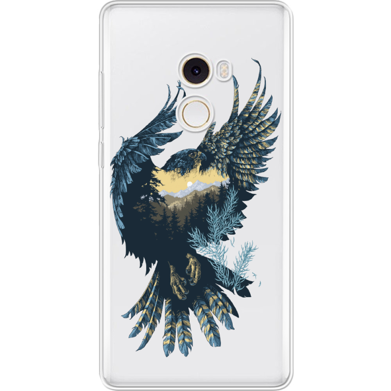 Прозрачный чехол Uprint Xiaomi Mi Mix 2 Eagle