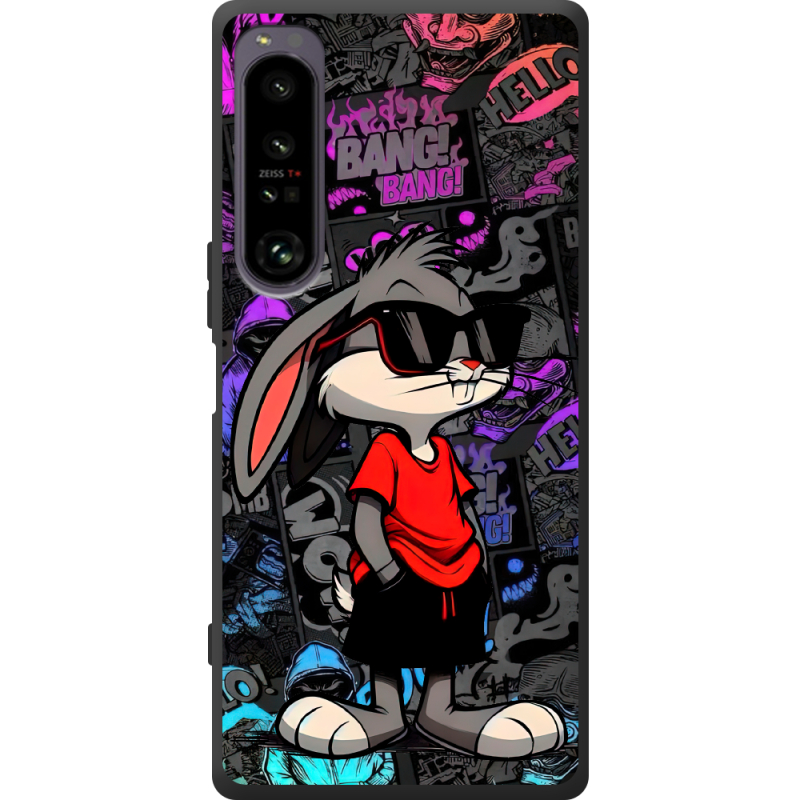 Чорний чохол BoxFace Sony Xperia 1 IV Малий вухань