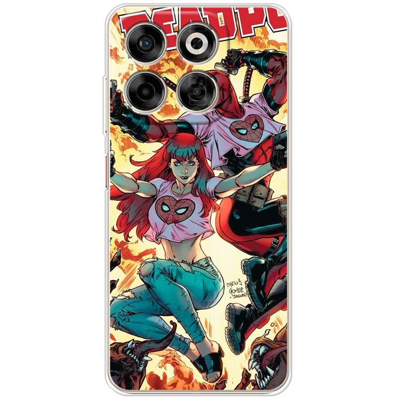 Чохол BoxFace ZTE Blade V70 Deadpool and Mary Jane