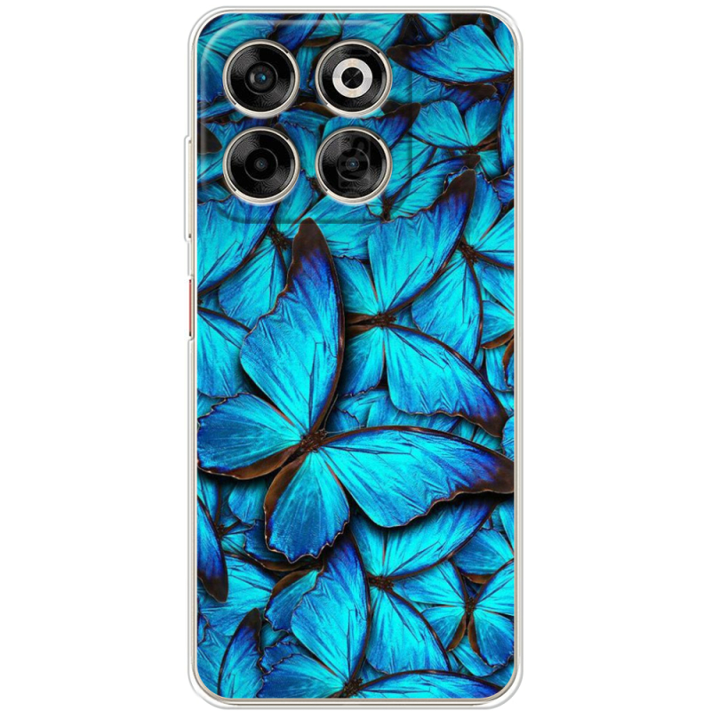 Чохол BoxFace Nubia V70 лазурные бабочки