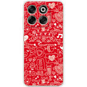 Чохол BoxFace ZTE Blade V70 Happy Valentines