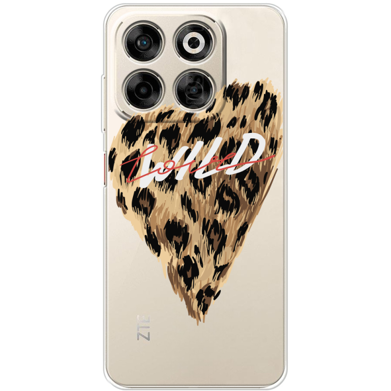Прозорий чохол BoxFace ZTE Blade V70 Wild Love
