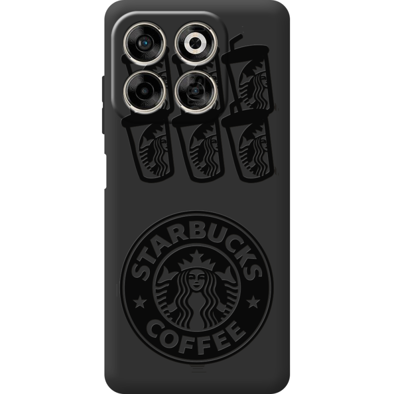 Чорний чохол BoxFace ZTE Blade V70 Black Coffee