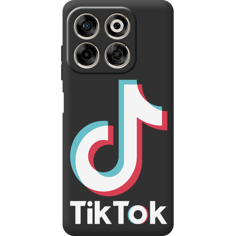 Чорний чохол BoxFace ZTE Blade V70 Tik Tok