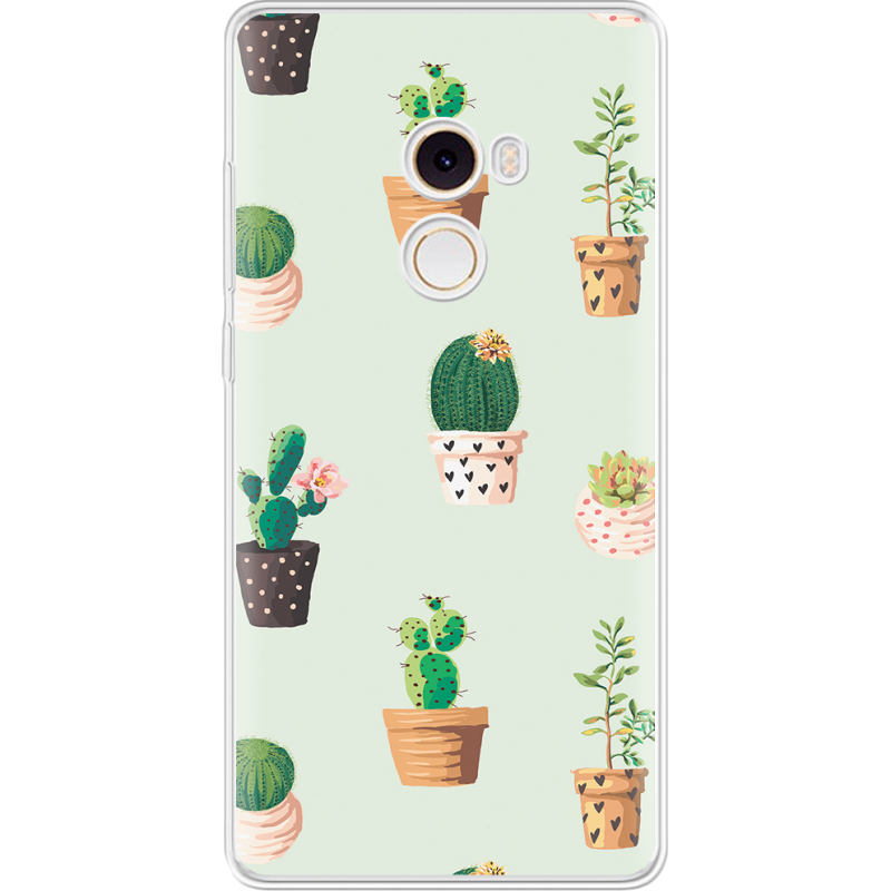 Чехол Uprint Xiaomi Mi Mix 2 L-green Cacti