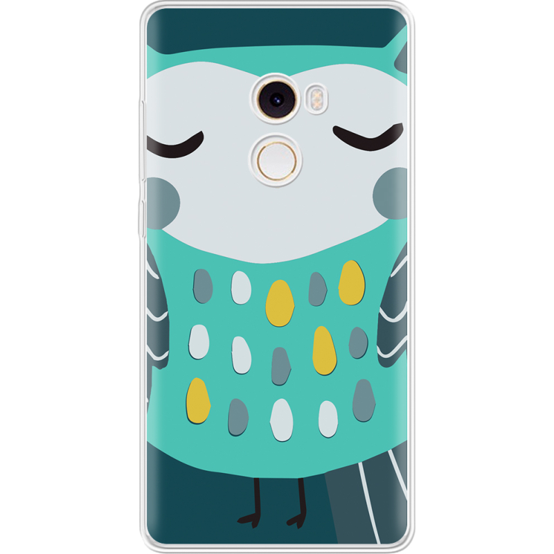 Чехол Uprint Xiaomi Mi Mix 2 Green Owl