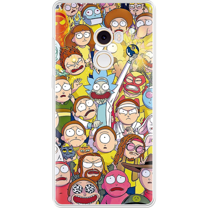 Чехол Uprint Xiaomi Mi Mix 2 Rick and Morty