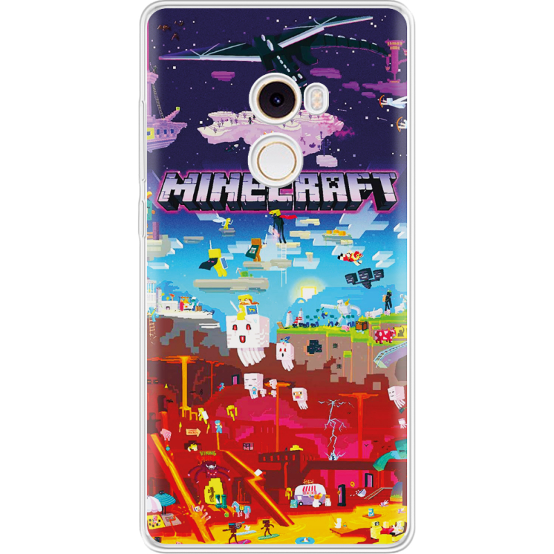 Чехол Uprint Xiaomi Mi Mix 2 Minecraft World Beyond