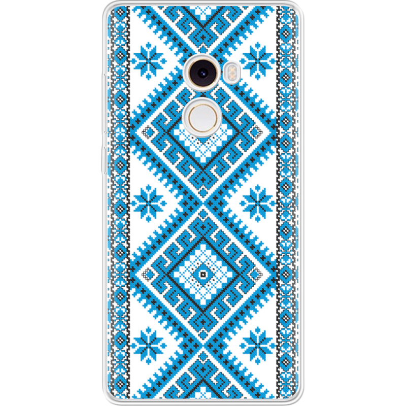 Чехол Uprint Xiaomi Mi Mix 2 Блакитний Орнамент