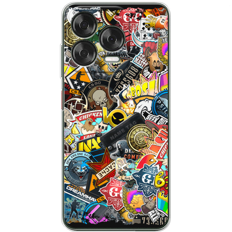 Чохол BoxFace Nubia V70 Design CS:Go Stickerbombing