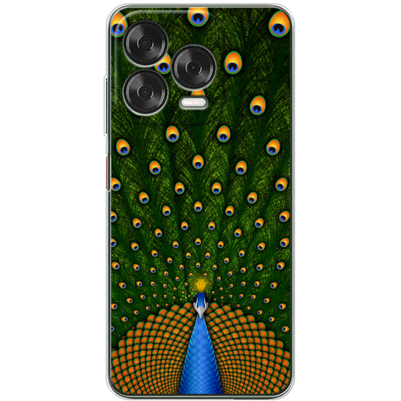 Чохол BoxFace Nubia V70 Design Peacocks Tail