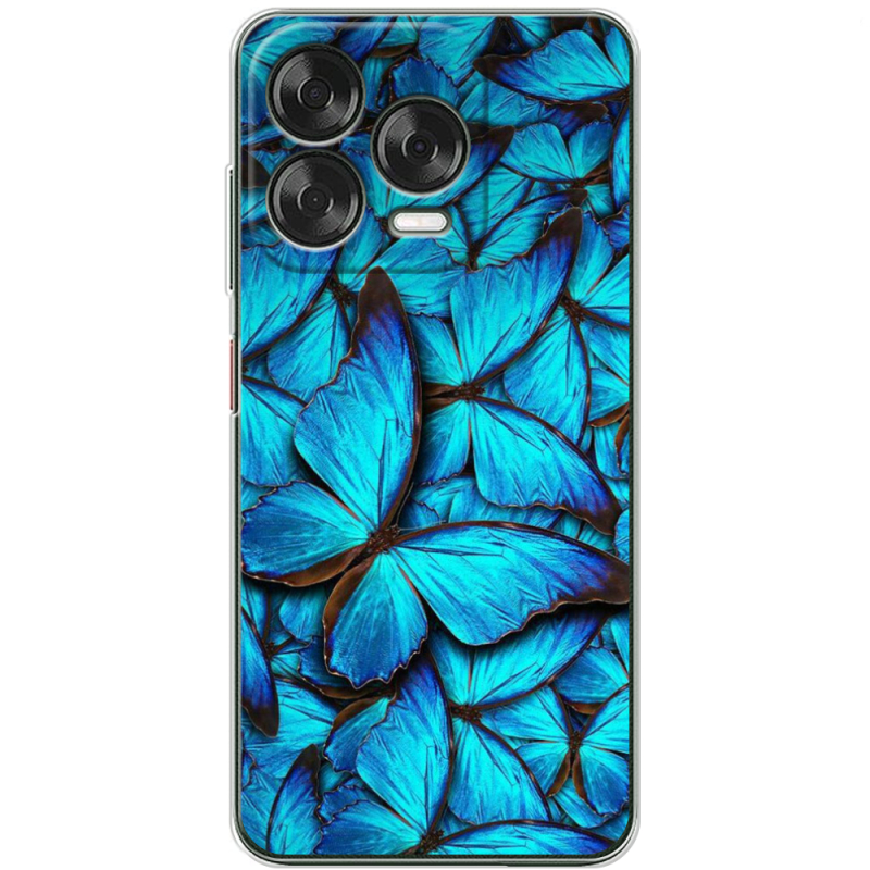 Чохол BoxFace Nubia V70 Design лазурные бабочки