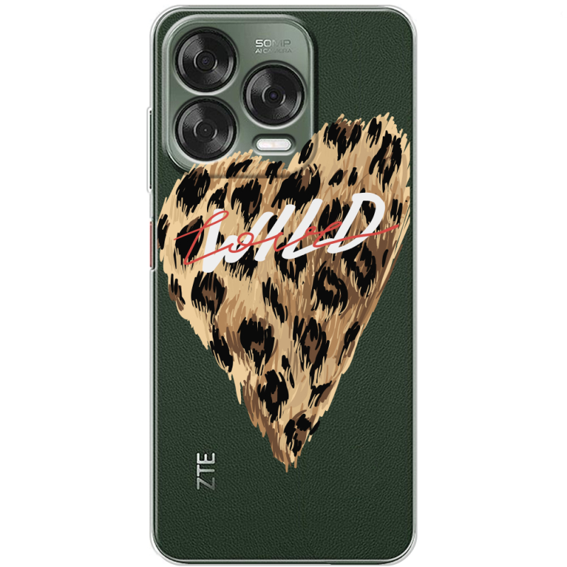 Прозорий чохол BoxFace ZTE Blade V70 Design Wild Love