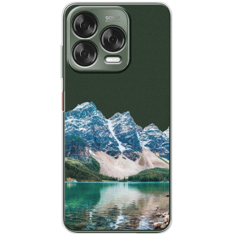 Прозорий чохол BoxFace ZTE Blade V70 Design Blue Mountain