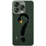 Прозорий чохол BoxFace Nubia V70 Design Swan question