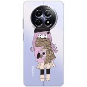 Прозорий чохол BoxFace Realme 13 5G Winter Morning Girl