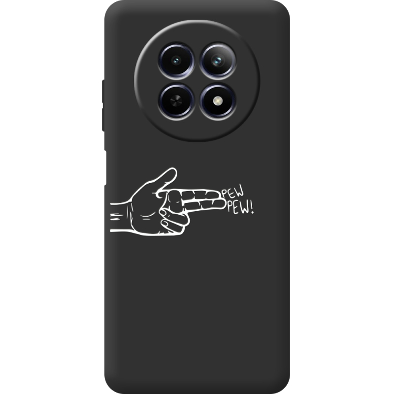 Чорний чохол BoxFace Realme 13 5G Pew Pew