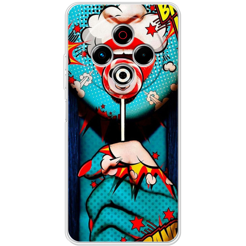 Чохол BoxFace Tecno Spark 30 4G Girl Pop Art