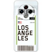 Прозорий чохол BoxFace Tecno Spark 30 4G Ticket Los Angeles
