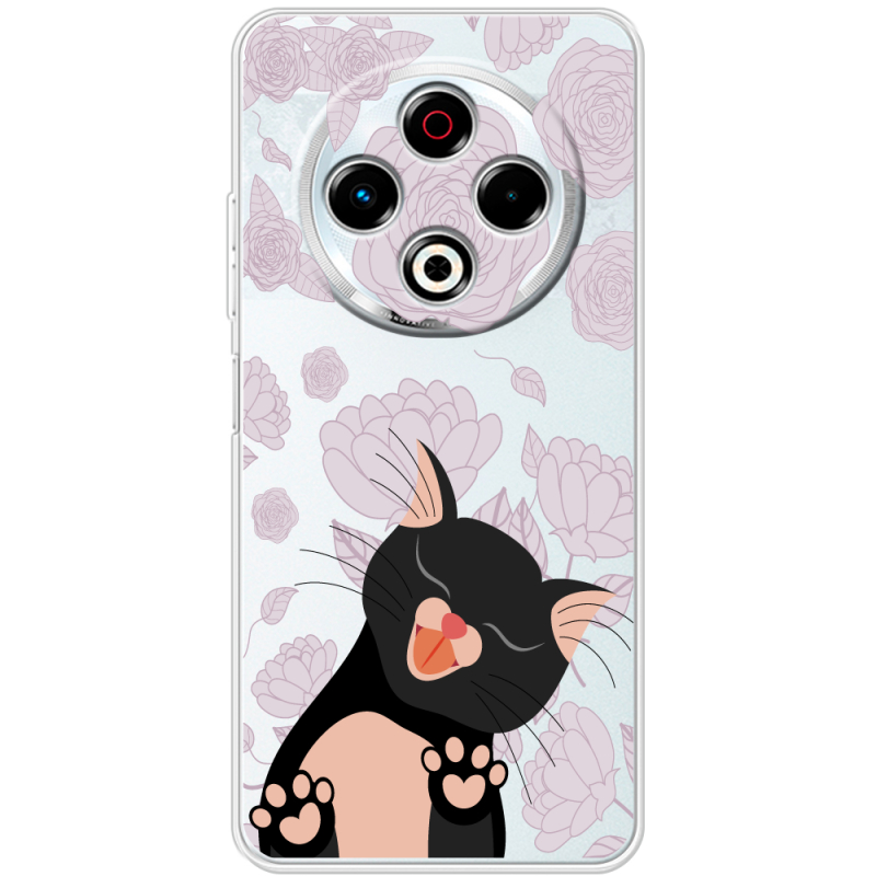 Прозорий чохол BoxFace Tecno Spark 30 4G Meow
