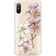 Прозрачный чехол Uprint Xiaomi Mi A2 Lite Cherry Blossom