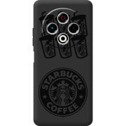 Чорний чохол BoxFace Tecno Spark 30 4G Black Coffee