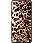 Чорний чохол BoxFace Tecno Spark 30 4G Леопардовий