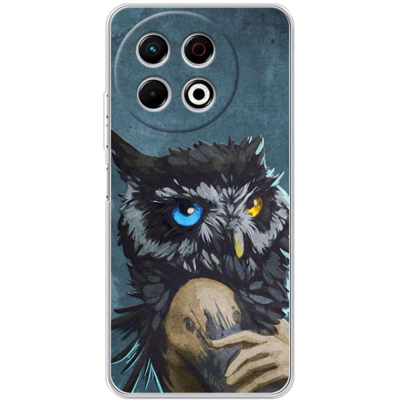 Чохол BoxFace Tecno Spark 30 Pro 4G Owl Woman