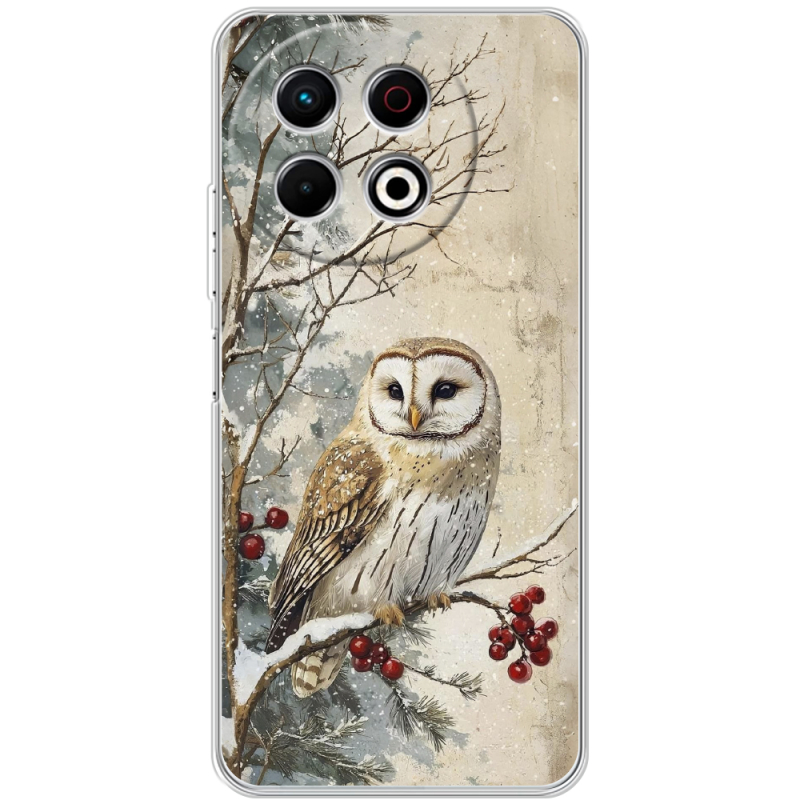 Чохол BoxFace Tecno Spark 30 Pro 4G Christmas Owl