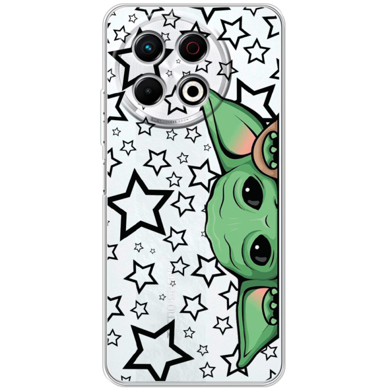 Прозорий чохол BoxFace Tecno Spark 30 Pro 4G Baby Yoda