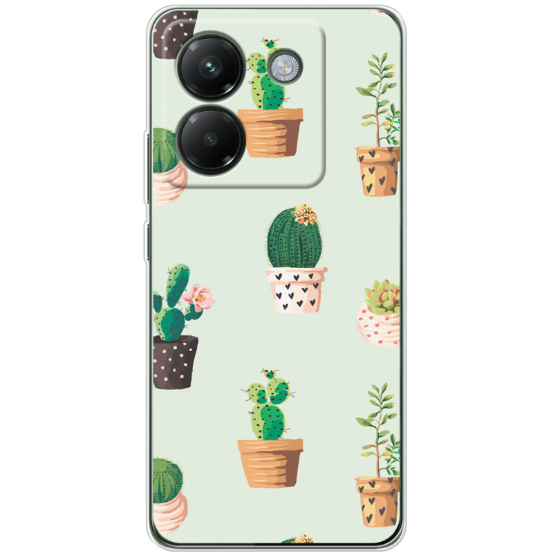 Чохол BoxFace Poco M7 Pro 5G L-green Cacti