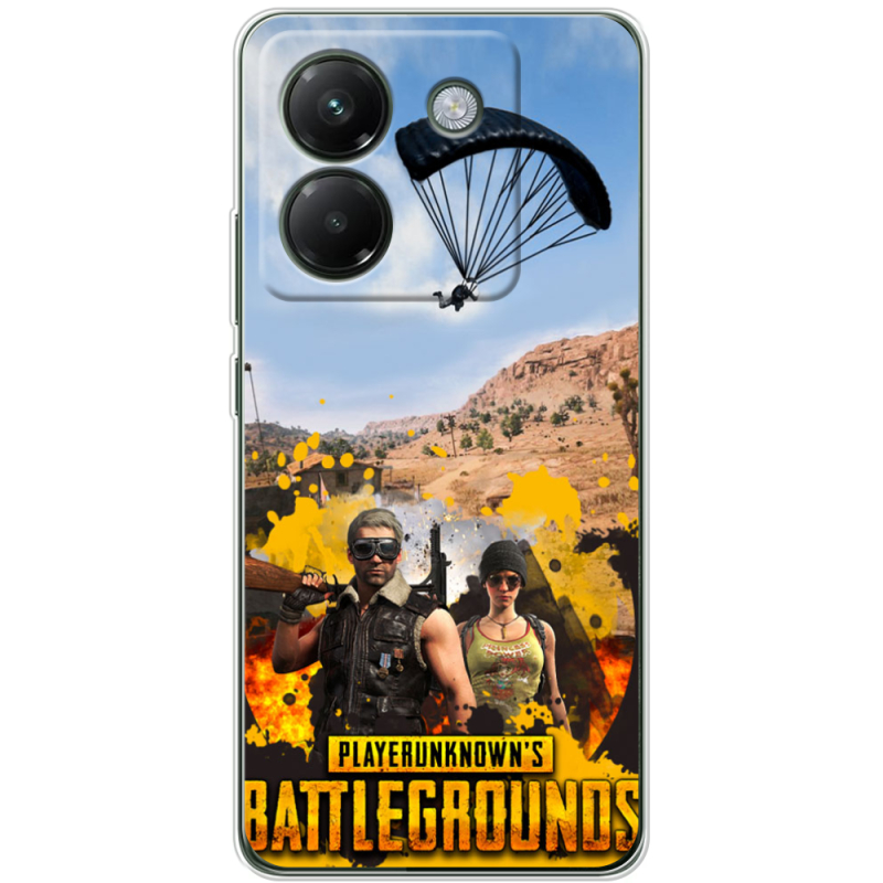 Чохол BoxFace Poco M7 Pro 5G Pubg parachute
