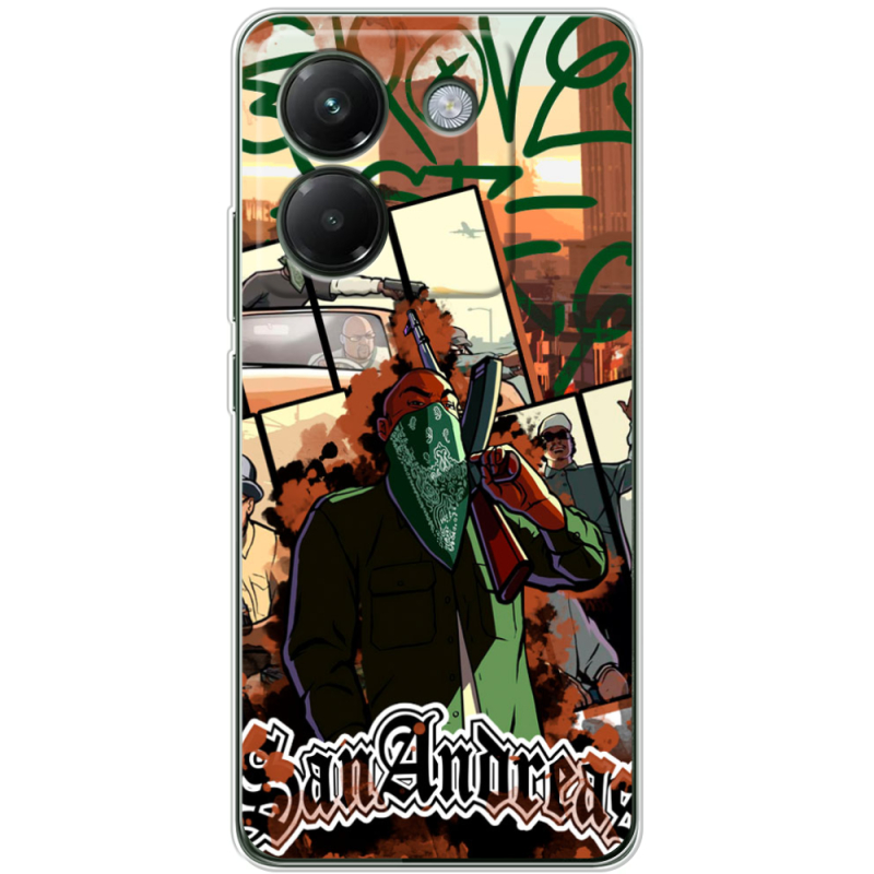 Чохол BoxFace Poco M7 Pro 5G GTA San Andreas