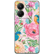 Чохол BoxFace Poco M7 Pro 5G Birds in Flowers