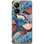 Чохол BoxFace Poco M7 Pro 5G Blue Herb