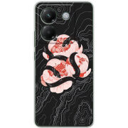 Чохол BoxFace Poco M7 Pro 5G Snake Rose