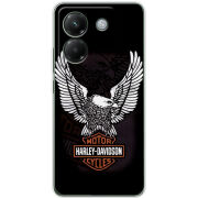 Чохол BoxFace Poco M7 Pro 5G Harley Davidson and eagle