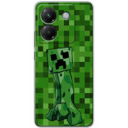 Чохол BoxFace Poco M7 Pro 5G Minecraft Creeper
