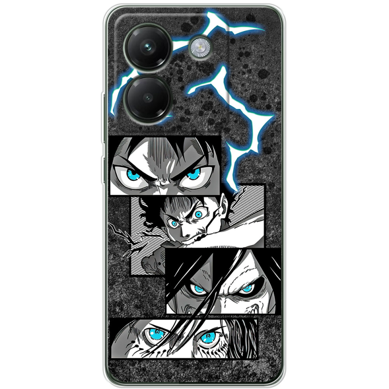 Чохол BoxFace Poco M7 Pro 5G Eren Yeager Transformation