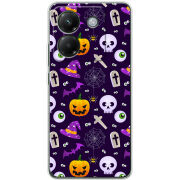 Чохол BoxFace Poco M7 Pro 5G Halloween Purple Mood