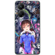 Чохол BoxFace Poco M7 Pro 5G Overwatch D.VA